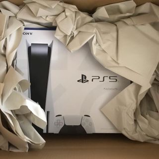 プレイステーション(PlayStation)のps5 ディスクドライブ搭載　即日発送(家庭用ゲーム機本体)