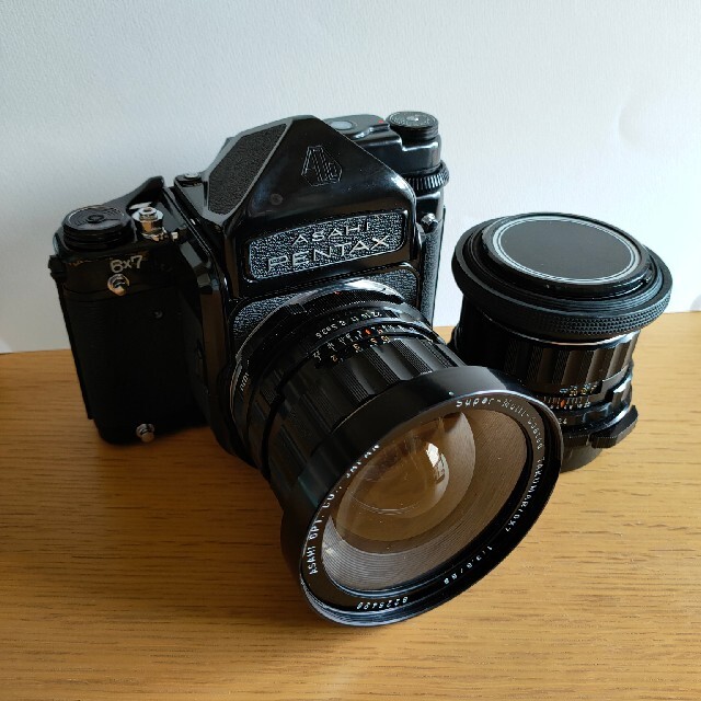 アサヒ ペンタックス 67+レンズ - フィルムカメラ