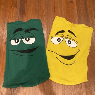 m＆ms  バックフェイスプリント(Tシャツ/カットソー)