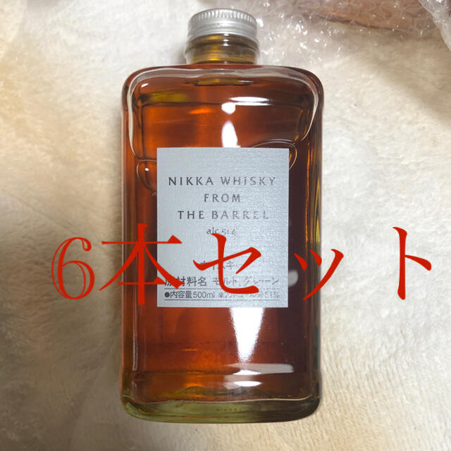 ニッカ フロムザバレル 500ml×6本セット NIKKA ウイスキー ウヰスキー FROM THE BARREL アサヒビール株式会社 
