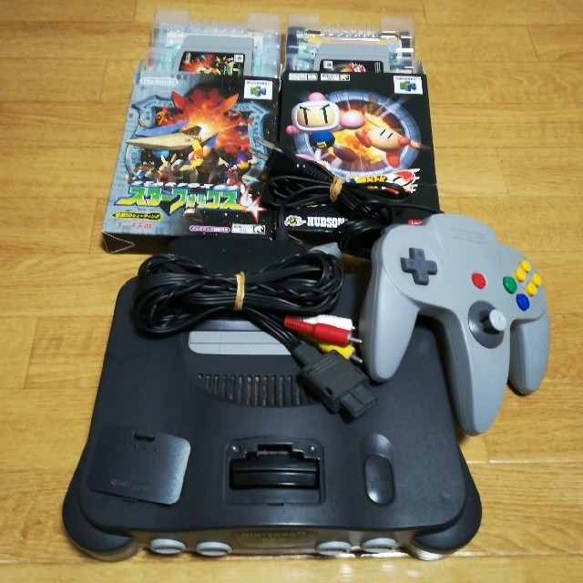 Nintendo64本体　箱付きソフトセット