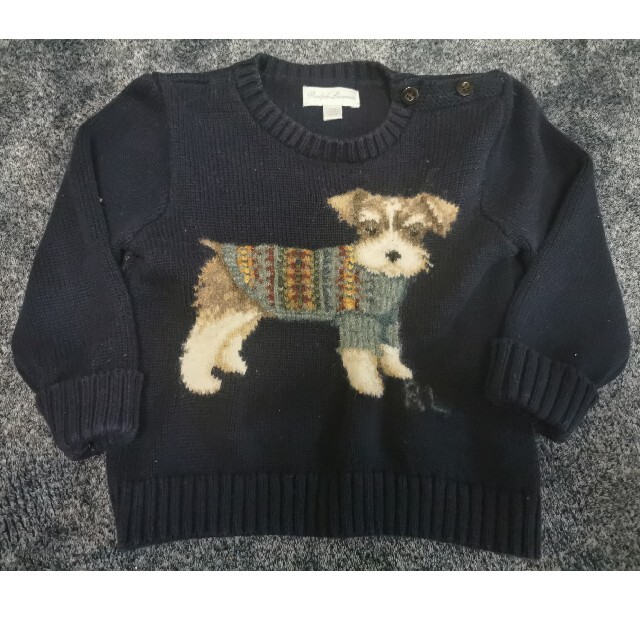 Ralph Lauren - ラルフローレン セーター 犬 12Mの通販 by ケリー's