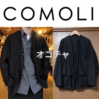 COMOLI - 新品□21SS COMOLI コットンサテン ハンティングジャケット 3 