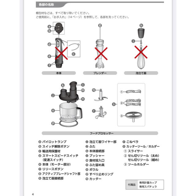 BRAUN(ブラウン)のフードプロセッサー／BRAUN スマホ/家電/カメラの調理家電(フードプロセッサー)の商品写真