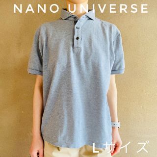 ナノユニバース(nano・universe)のnano UNIVERSE/スキッパー　半袖ポロシャツ/グレー(シャツ/ブラウス(半袖/袖なし))