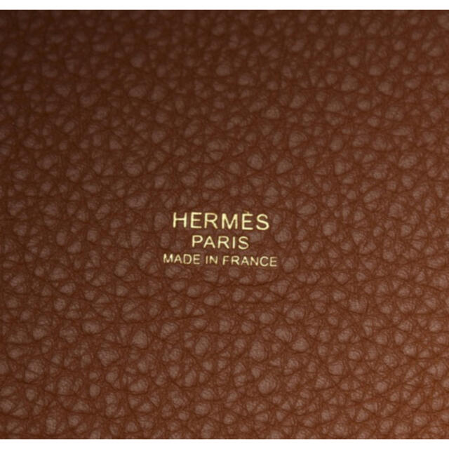 Hermes(エルメス)のほぼ新品 エルメス ピコタンロックMM ゴールド ゴールド金具 レディースのバッグ(ハンドバッグ)の商品写真