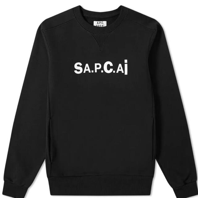 APC×sacai スウェットシャツ　サイズL