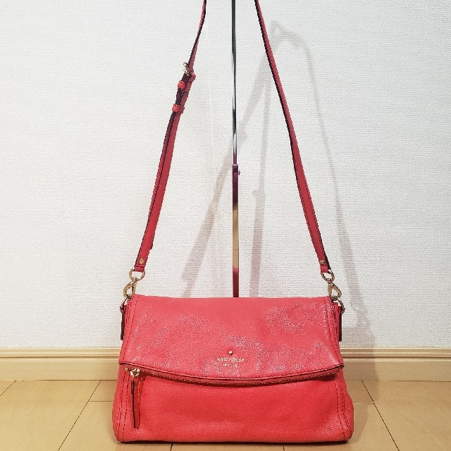 kate spade レザー ショルダーバッグ