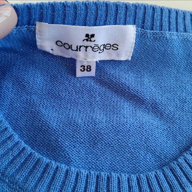 Courreges(クレージュ)のcourreges　クレージュ　ニット　ベスト レディースのトップス(ニット/セーター)の商品写真