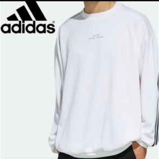 アディダス(adidas)の【新品】【サイズＯ】 アディダス  マストハブ 3ストライプス(Tシャツ/カットソー(七分/長袖))