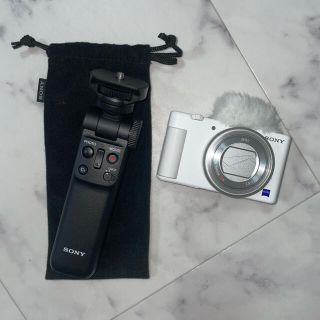 ソニー(SONY)の【最終値下げ】ほぼ未使用 SONY VLOGCAM ZV-1G 5年保証付き(コンパクトデジタルカメラ)