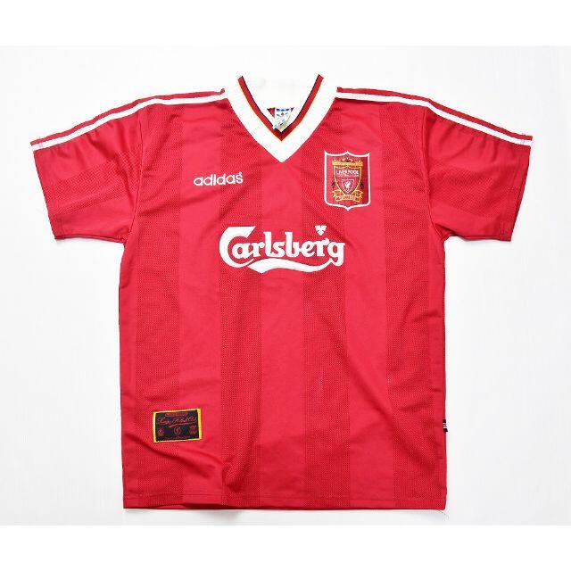 adidas(アディダス)のリバプール Liverpool 1995-1996 ユニフォーム イングランド製 スポーツ/アウトドアのサッカー/フットサル(ウェア)の商品写真