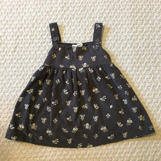 Little cotton clothes／19AW／コーデュロイワンピース／(ワンピース)