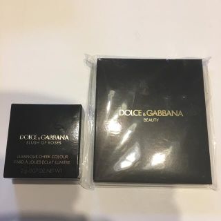 ドルチェアンドガッバーナ(DOLCE&GABBANA)のドルチェ&ガッバーナ　ミラー　チーク　セット(ミラー)