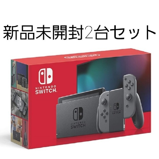 Nintendo Switch 本体 グレー　※2台セット※