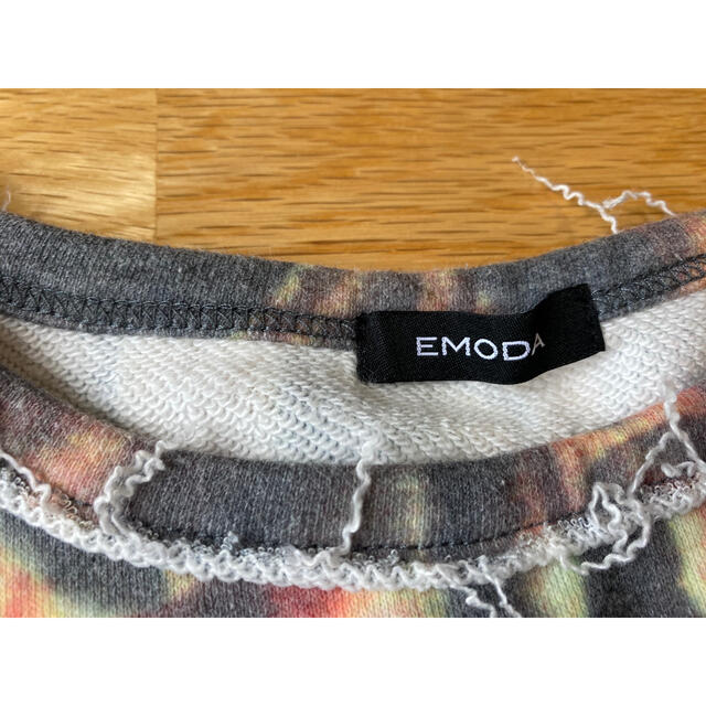 EMODA(エモダ)のEMODA ノースリーブトレーナー レディースのトップス(トレーナー/スウェット)の商品写真