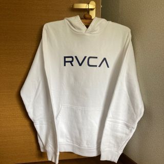 ルーカ(RVCA)のRVCA ルーカ　パーカー　ホワイト　L size(パーカー)