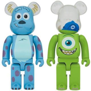 メディコムトイ(MEDICOM TOY)の【ジーバイちゃん専用】BE@BRICK  MIKE&SULLEY  1000%(その他)