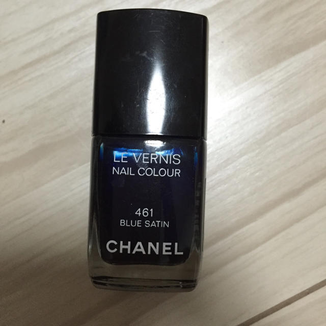 CHANEL(シャネル)のシャネル ヴェルニ 461 ブルーサテン コスメ/美容のネイル(マニキュア)の商品写真