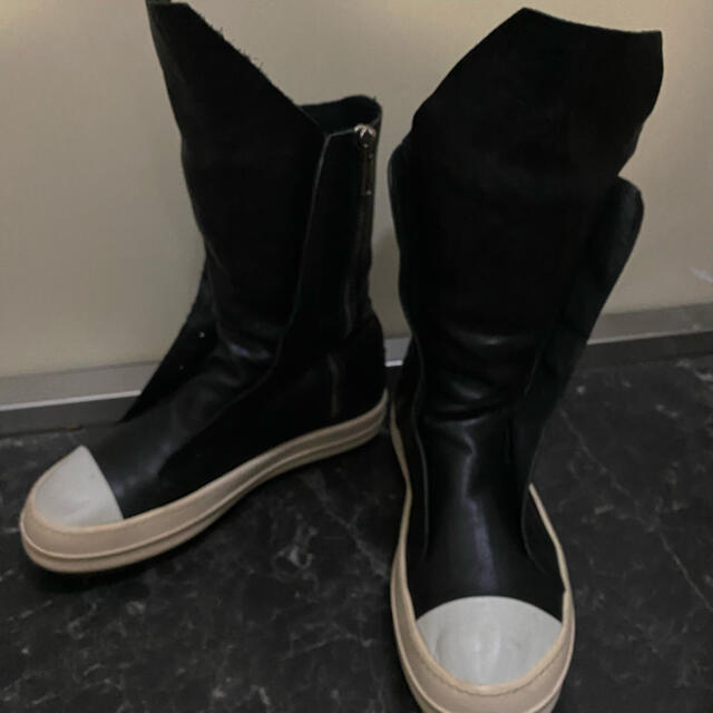 リックオウエンス Rick owens ラモーンズ ブーツ 廃盤 注目の福袋を