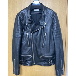 リチウムオム(LITHIUM HOMME)のリチウムオム　LAMB LEATHER BIKER JACKET(ライダースジャケット)