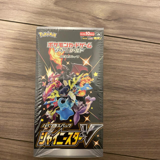 【新品・未開封】ポケモンカードゲーム シャイニースターV 1BOX