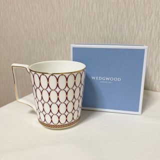 ウェッジウッド(WEDGWOOD)のあいりん様 ♡ WEDGWOOD ♡ ルネッサンス レッド マグ(グラス/カップ)