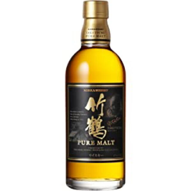 終売品　竹鶴ピュアモルト　旧ラベル700ミリ×12本酒