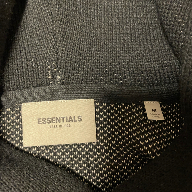 FEAR OF GOD(フィアオブゴッド)のFOG ESSENTIALS ニット パーカー  Mサイズ メンズのトップス(ニット/セーター)の商品写真