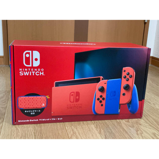 ニンテンドースイッチ本体 マリオレッド×ブルーセット