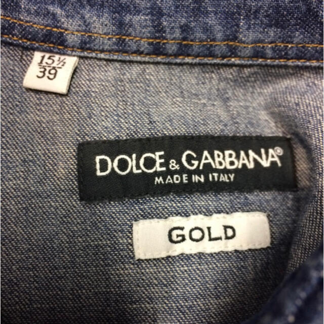 DOLCE&GABBANA(ドルチェアンドガッバーナ)のドルチェアンドガッバーナ デニムシャツ　長袖 メンズのトップス(シャツ)の商品写真