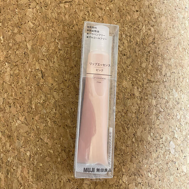 MUJI (無印良品)(ムジルシリョウヒン)の無印良品リップエッセンスピンク【新品】 コスメ/美容のスキンケア/基礎化粧品(リップケア/リップクリーム)の商品写真