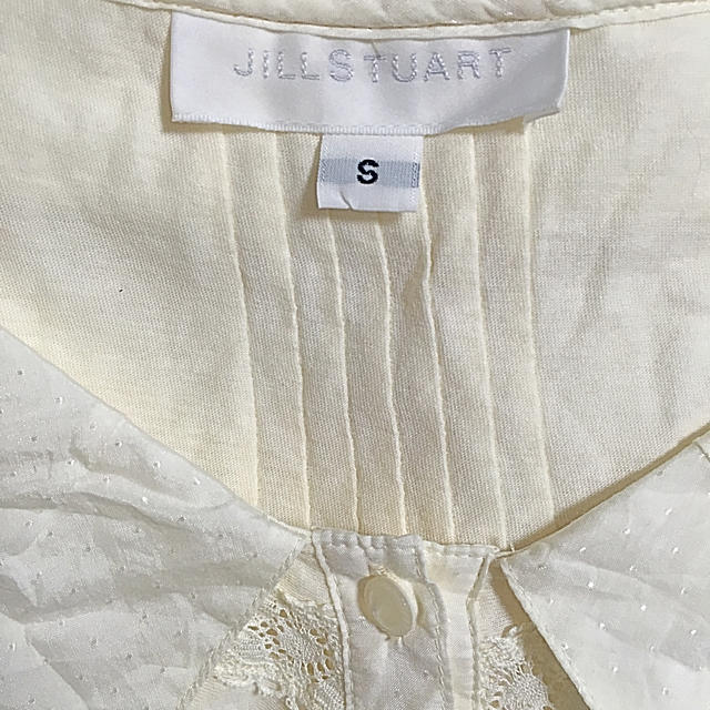 JILLSTUART(ジルスチュアート)の美品 ジル レース ノースリーブシャツ レディースのトップス(シャツ/ブラウス(半袖/袖なし))の商品写真