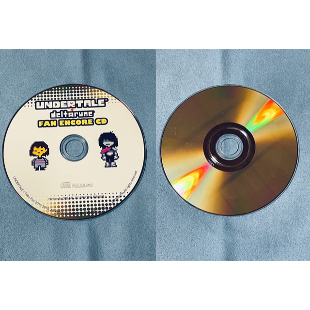 Nintendo Switch(ニンテンドースイッチ)のUNDERTALE deltarune FAN ENCORE CD エンタメ/ホビーのCD(ゲーム音楽)の商品写真