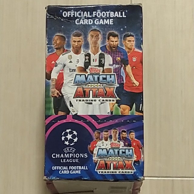 TOPPS　Match　Attax　2018-19 チャンピオンズリーグ　１箱