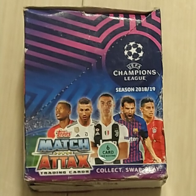 TOPPS　Match　Attax　2018-19 チャンピオンズリーグ　１箱 3