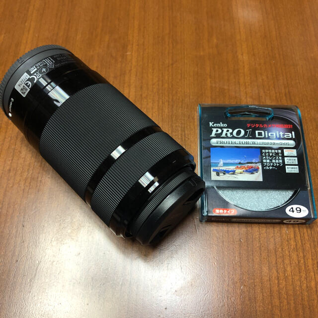 SONY(ソニー)のゆうすけ様専用 レンズ 55-210mm F4.5-6.3 プロテクターなし スマホ/家電/カメラのカメラ(レンズ(ズーム))の商品写真