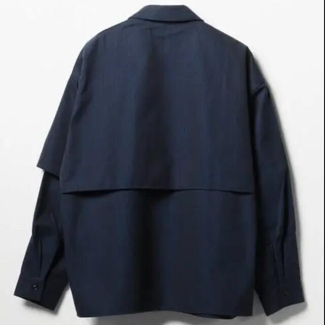 ジエダ GABARDINE FLAP SHIRT