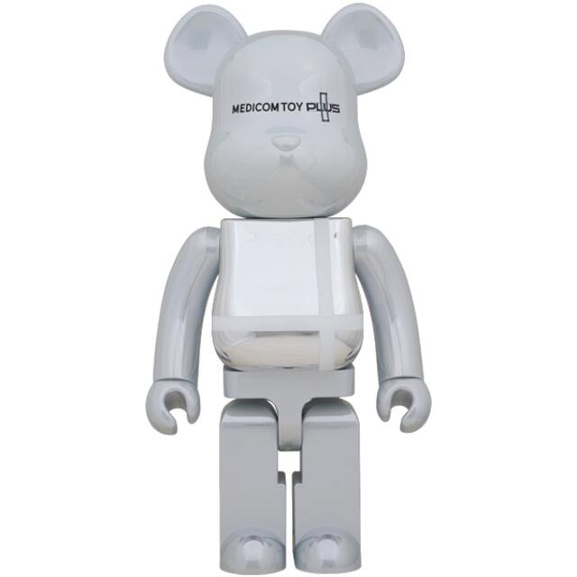 MEDICOM TOY - BE@RBRICK ベアブリック　WHITE CHROME 1000%