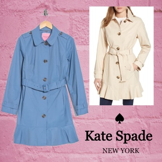 ケイトスペードニューヨーク(kate spade new york)の★SALE☆【kate spade】ミルブルックツイル耐水性レインコート(その他)