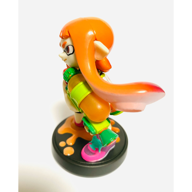 オレンジガール インクリング イカガール amiibo アミーボ スプラトゥーン