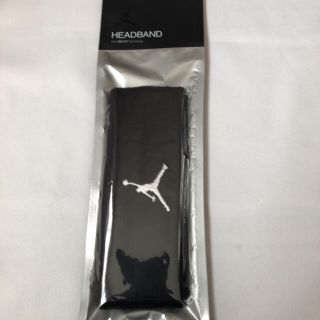 ナイキ(NIKE)の☆ JORDAN HEADBAND ジョーダン　ヘッドバンド　白黒セット(ヘアバンド)