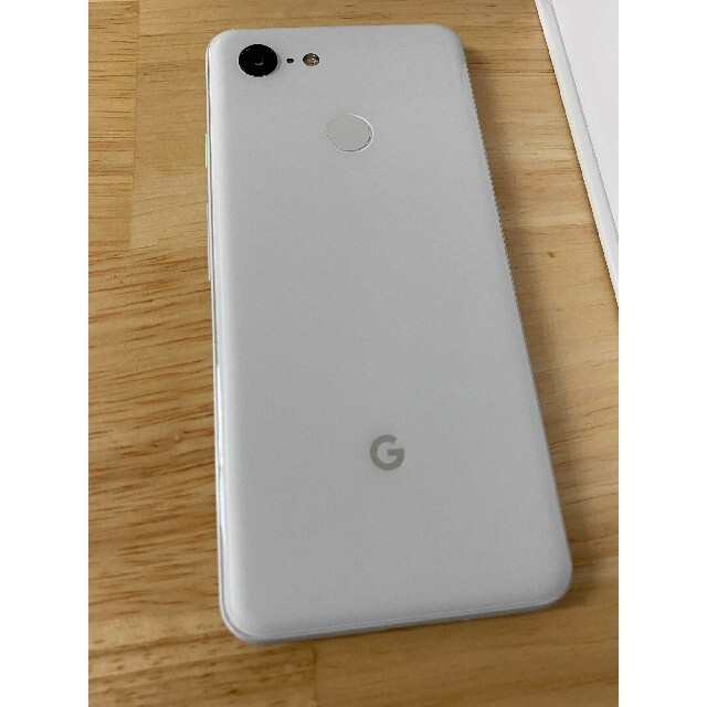 Google pixel3a　64GB　ホワイト　美品　simロック解除済み