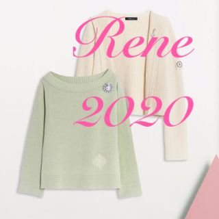 ルネ(René)の♡専用♡【新品タグ付き】ルネ　ニット　ピンク　36(ニット/セーター)