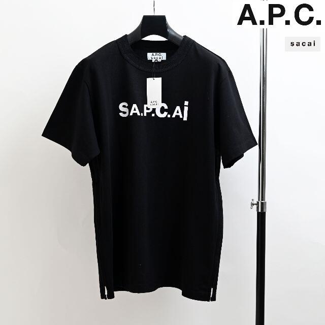 新品 A . P . C . X SACAI Kiyo Tシャツ ブラック