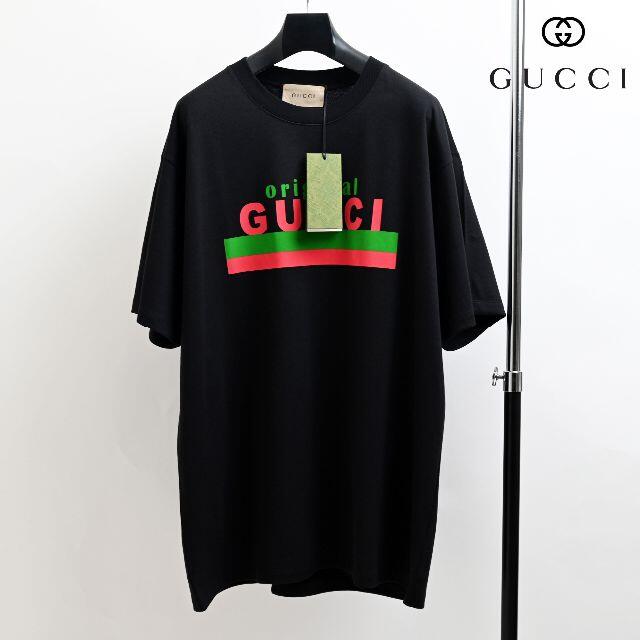 Gucci(グッチ)の新品100% 正規品 本物 GUCCI ロゴ Tシャツ メンズのトップス(Tシャツ/カットソー(半袖/袖なし))の商品写真