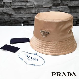 プラダ(PRADA)の新品100% 正規品 本物 PRADA ロゴ バケット(ハット)