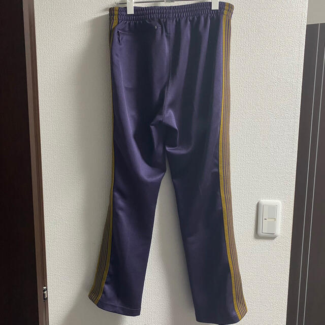 Needles トラックパンツ パープル×イエロー 正規店仕入れの aleksandra