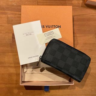 ルイヴィトン(LOUIS VUITTON)のルイヴィトン ダミエグラフィット ジッピーコインパース N63076(コインケース/小銭入れ)