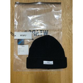 ダブルタップス(W)taps)のWTAPS 21SS BEANIE ブラック　ダブルタップス  ビーニー(ニット帽/ビーニー)